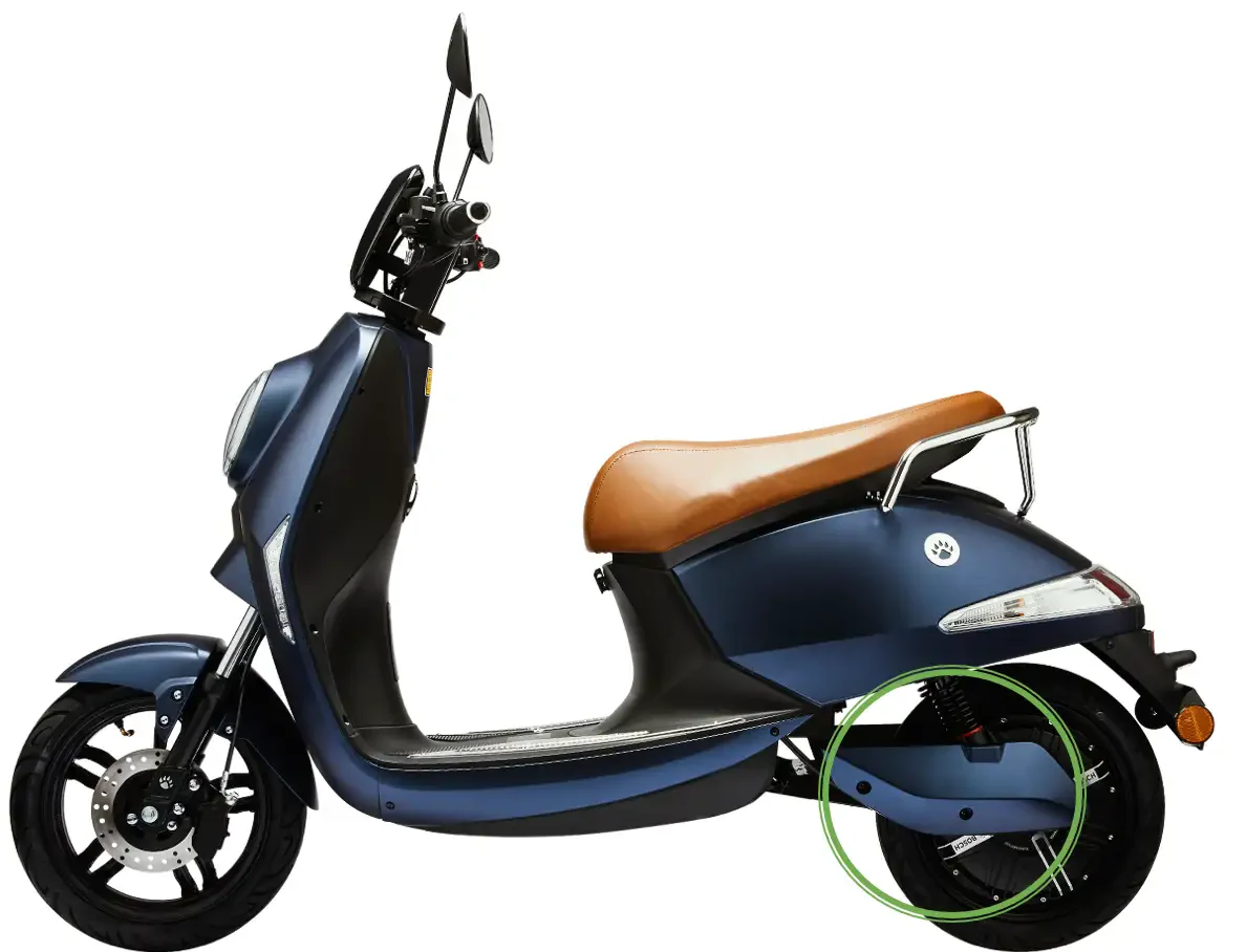 Kåpa Bak Sving Höger | Vässla Scooter (Vässla 2) - Image 3